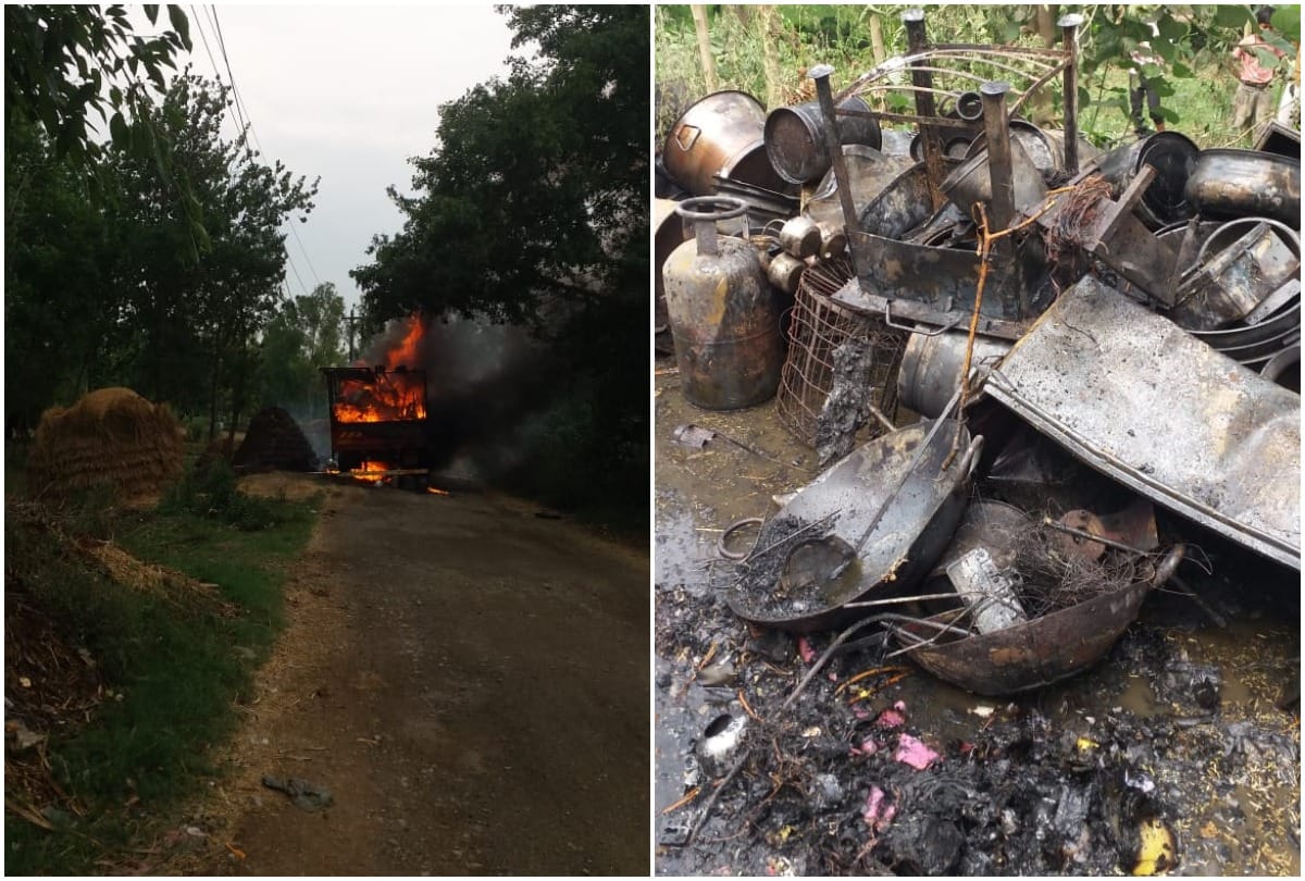 One died and Five burned badly due to electric current in Bareilly