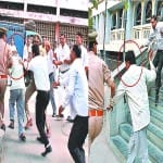वकीलों ने आरोपी विमल चंद को दौड़ा-दौड़ाकर पीटा