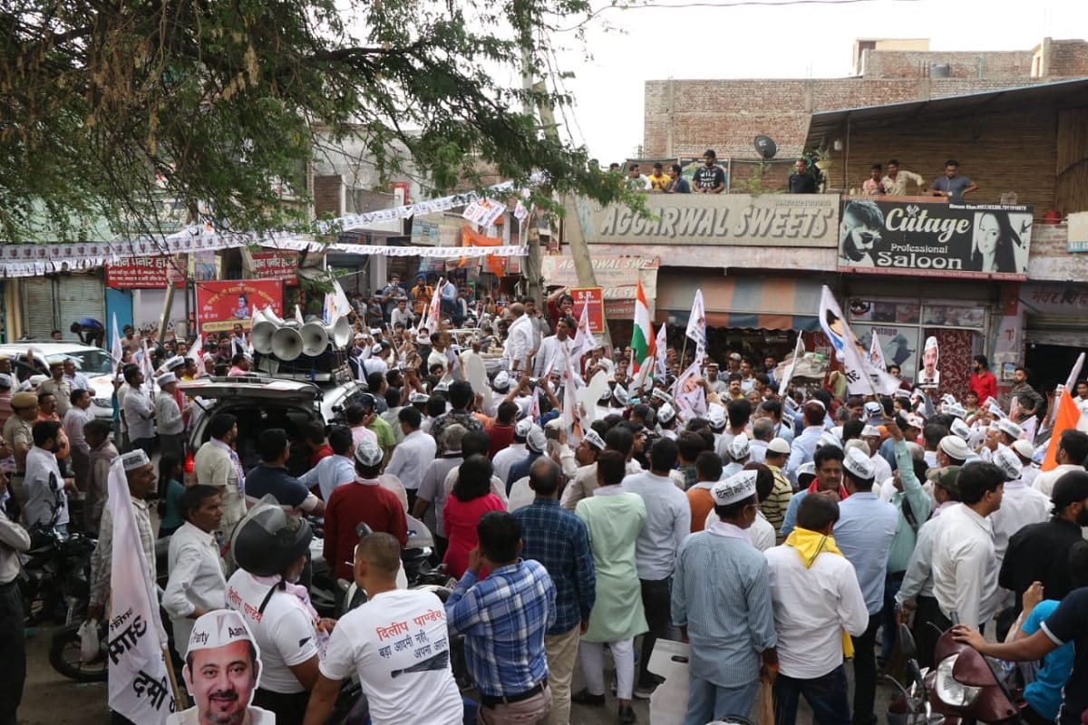 lok sabha elections 2019 aap have drawn road shows in all assembly areas