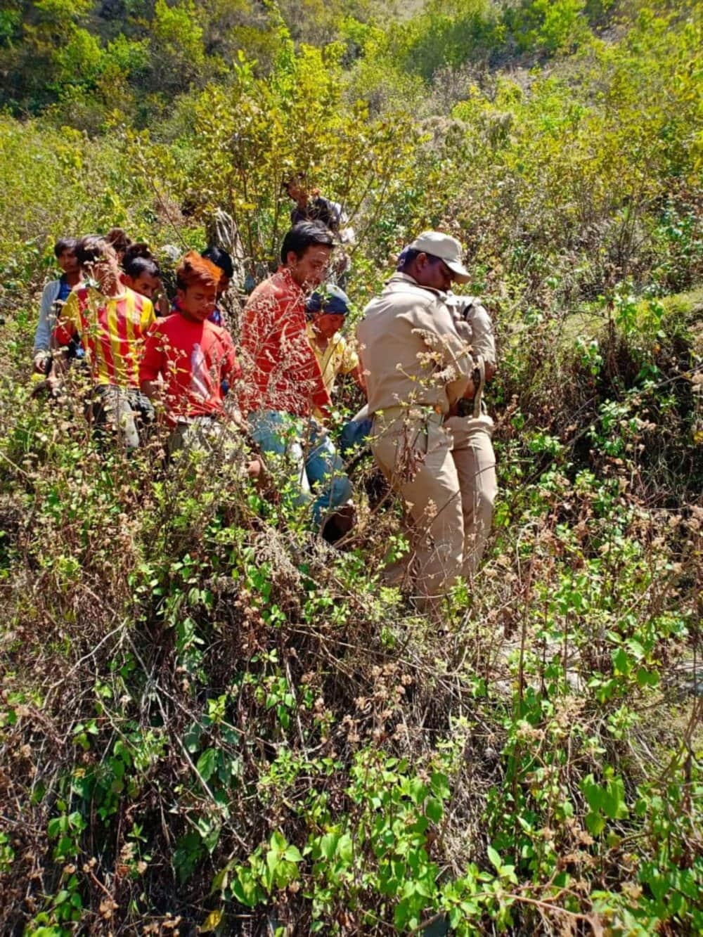 tractor trolley fell into gorge at pauri