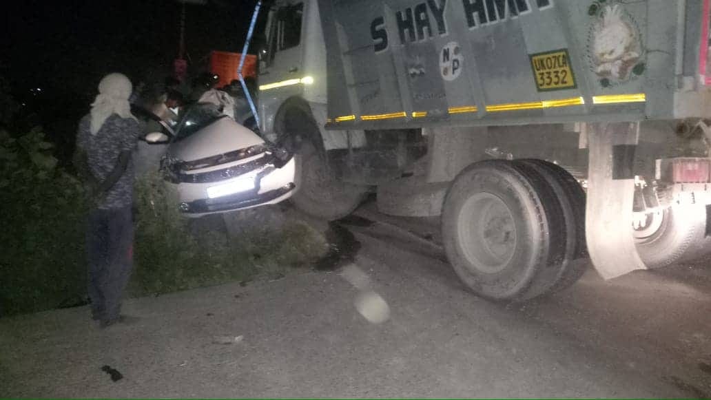boy and girl died in road accident at dehradun
