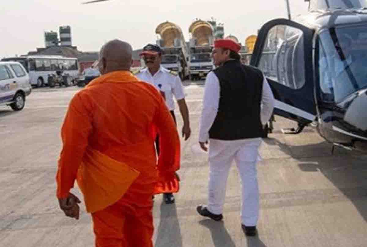 akhilesh yadav post a photo before lok sabha election 2019