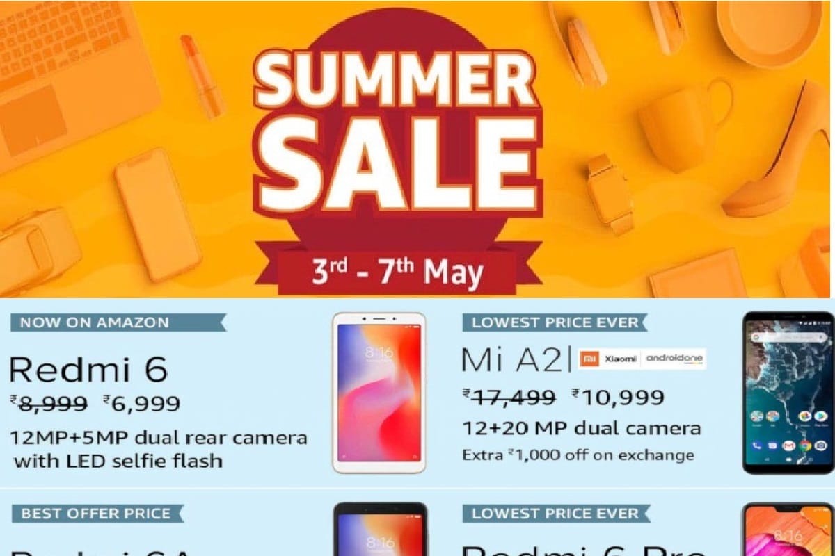 Amazon Summer sale 2019: buy 6 Xiaomi gadgets with up to Rs 10,000 discount including smartphones