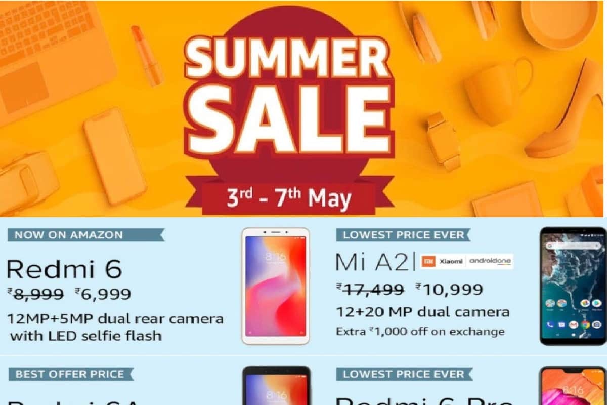 Amazon Summer sale 2019: buy 6 Xiaomi gadgets with up to Rs 10,000 discount including smartphones