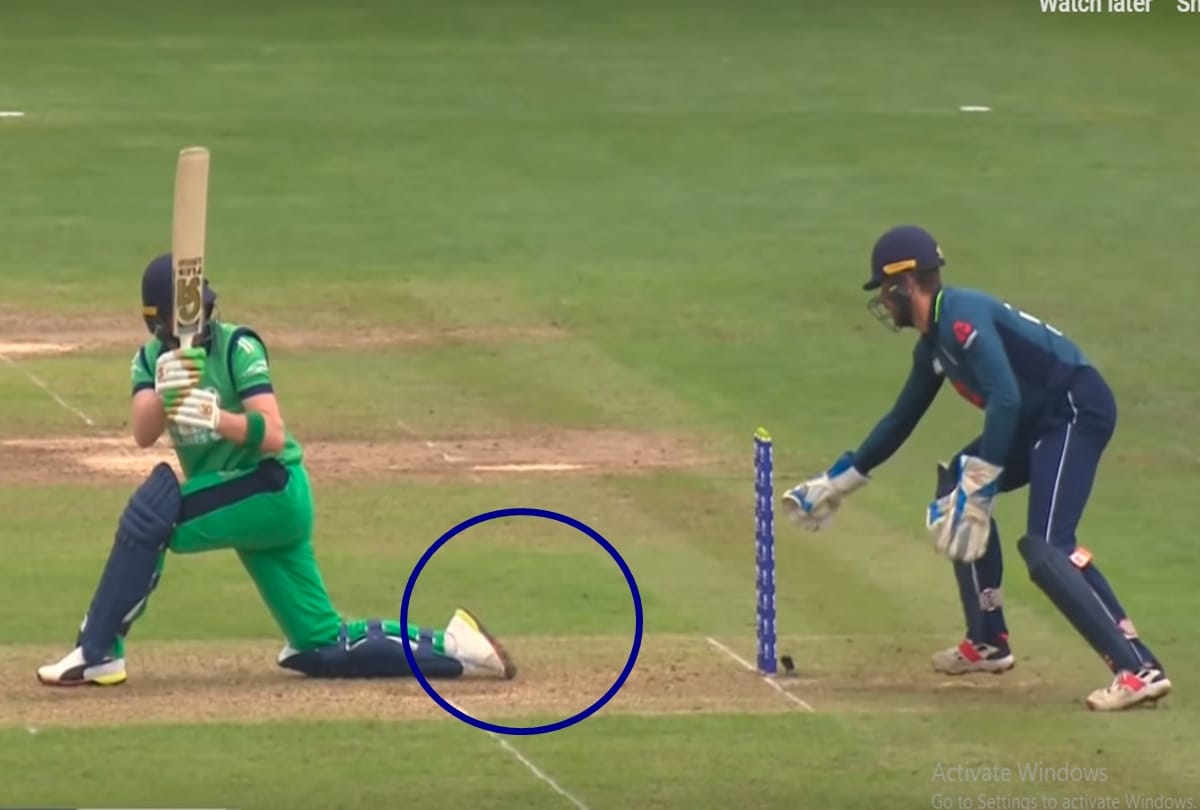 English wicket keeper Ben Foakes copied MS Dhoni stumping style vs Ireland