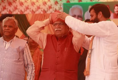 Lok sabha election 2019, CM Manohar Lal's rally at Shahzadpur