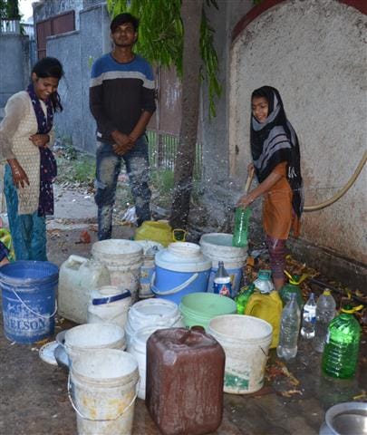 Two days later, Ramzan, drizzle are dried, hard in life
