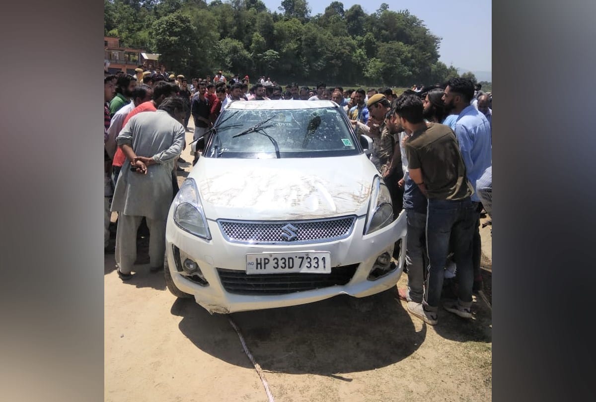 Two brothers killed in accident swift car recovered from Beas Satluj Link Canal Mandi Himachal