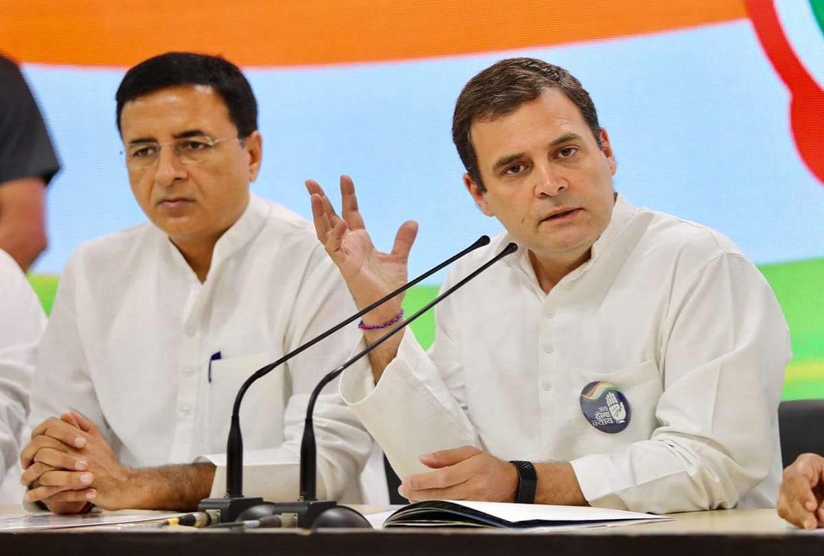 Lok sabha chunav 2019:  Rahul gandhi Press Conference LIVE, Attacks on BJP and Narendra Modi