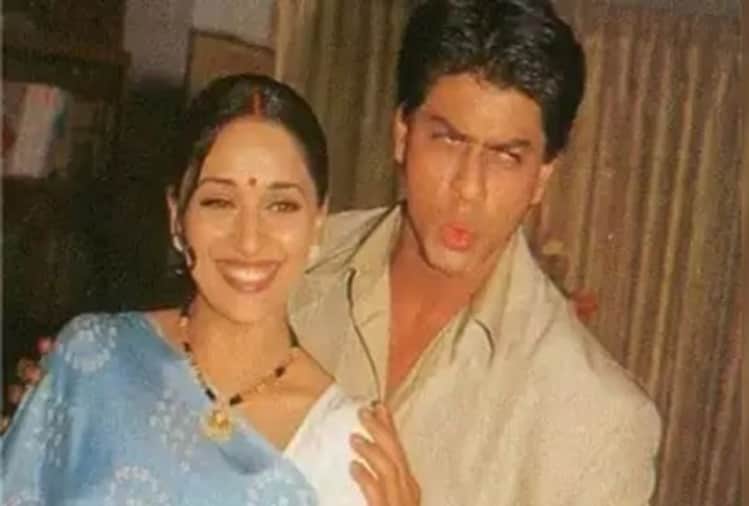 shah rukh khan and madhuri dixit photo viral from hum tumhare hain sanam