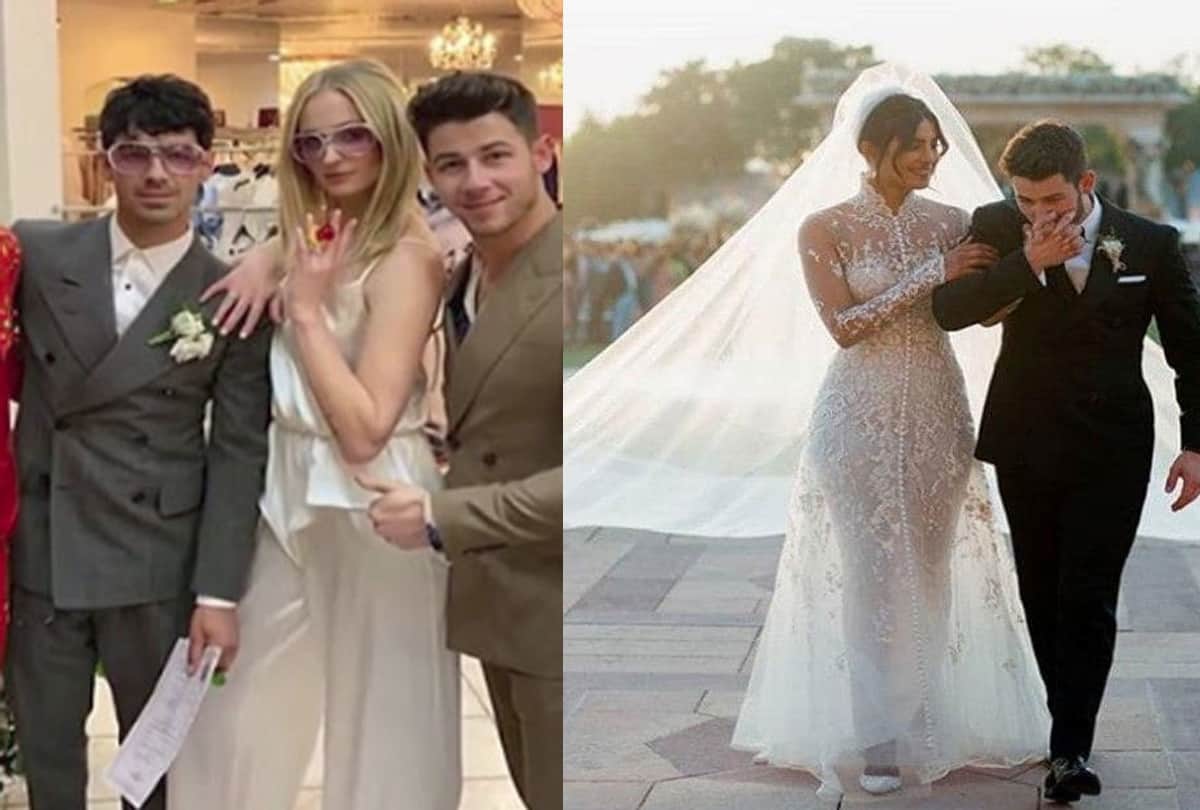 Sophie Turner wore Jumpsuit for her wedding to Joe Jonas