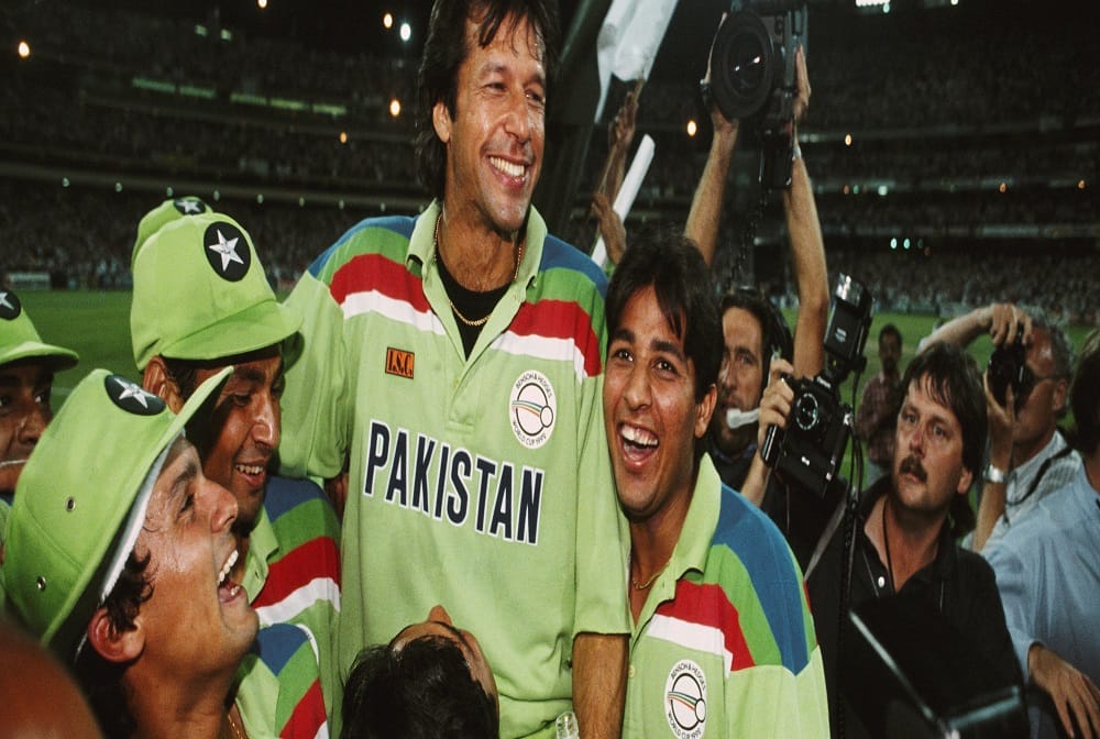 world cup flashback: imran khan leading pakistan first time becomes world champion