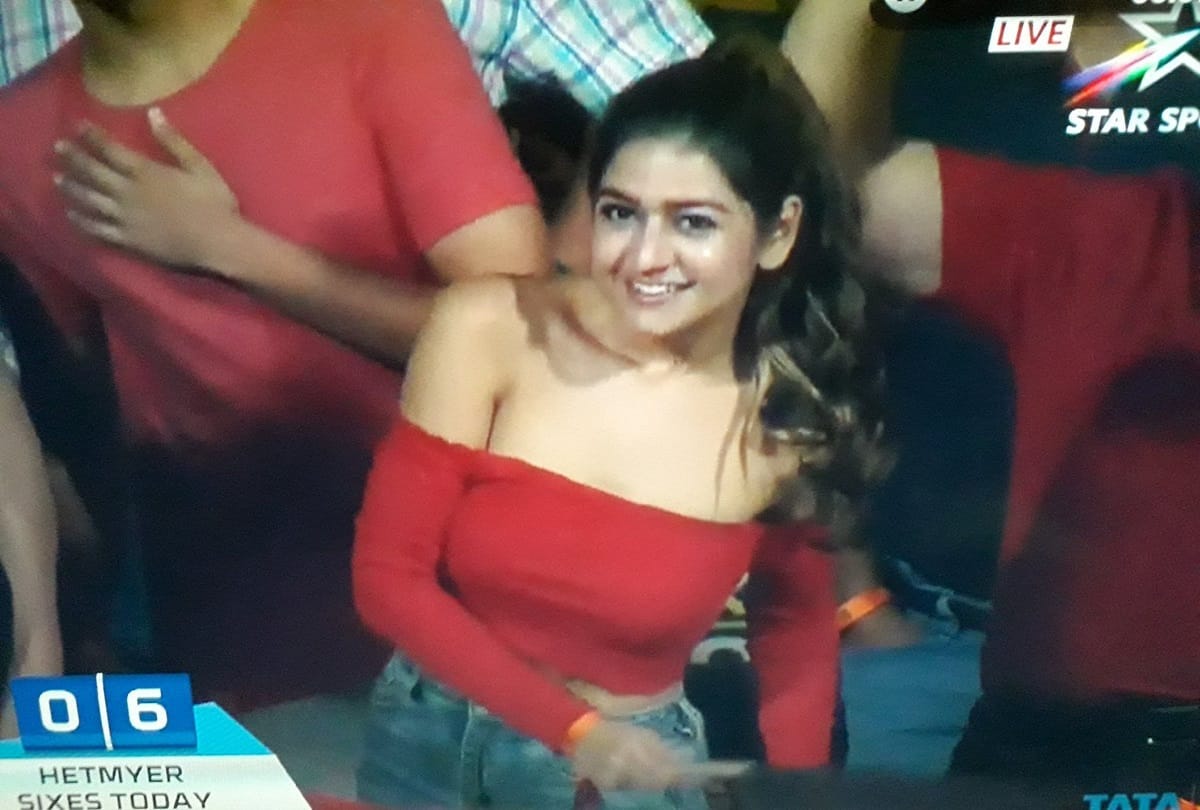 RCB mystery girl goes viral overnight, Move over, Wink Girl Priya Prakash Varrier