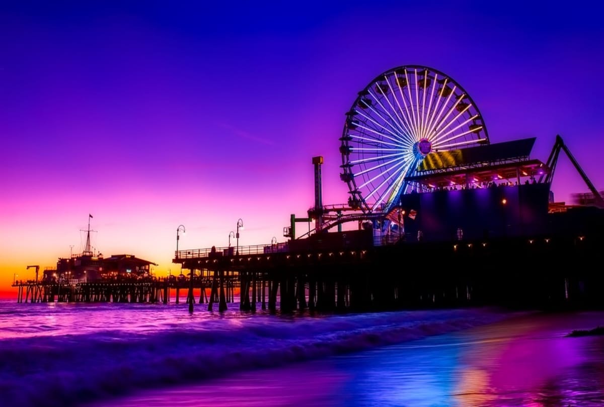top 5 honeymoon destination 2019 santa monica is best place couples to visit