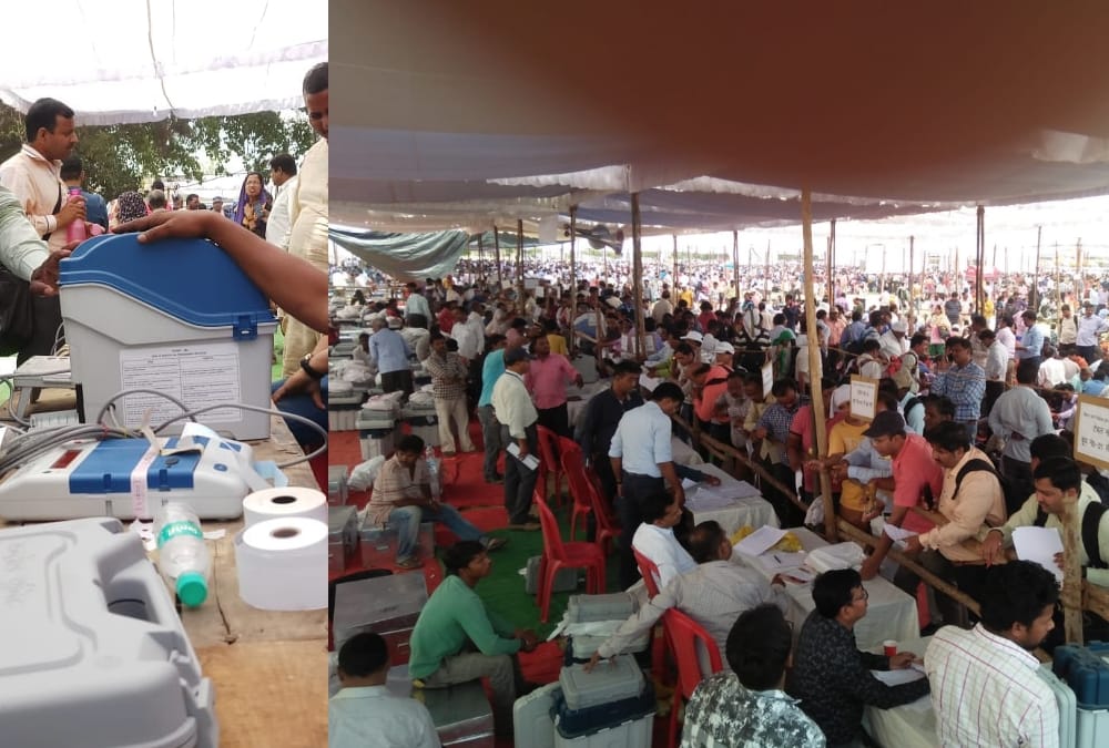 prepration for fifth phase voting on 14 seats in uttar pradesh.