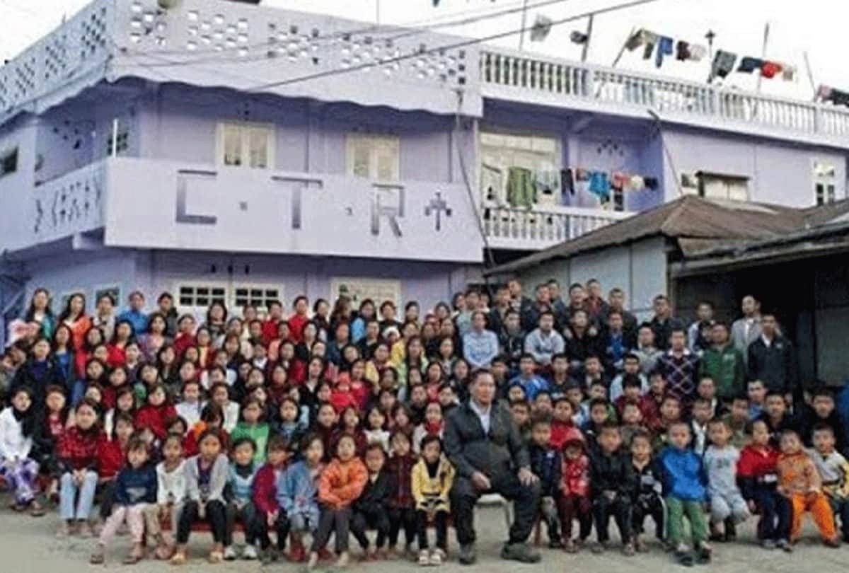 biggest family in the-world of ziona chana
