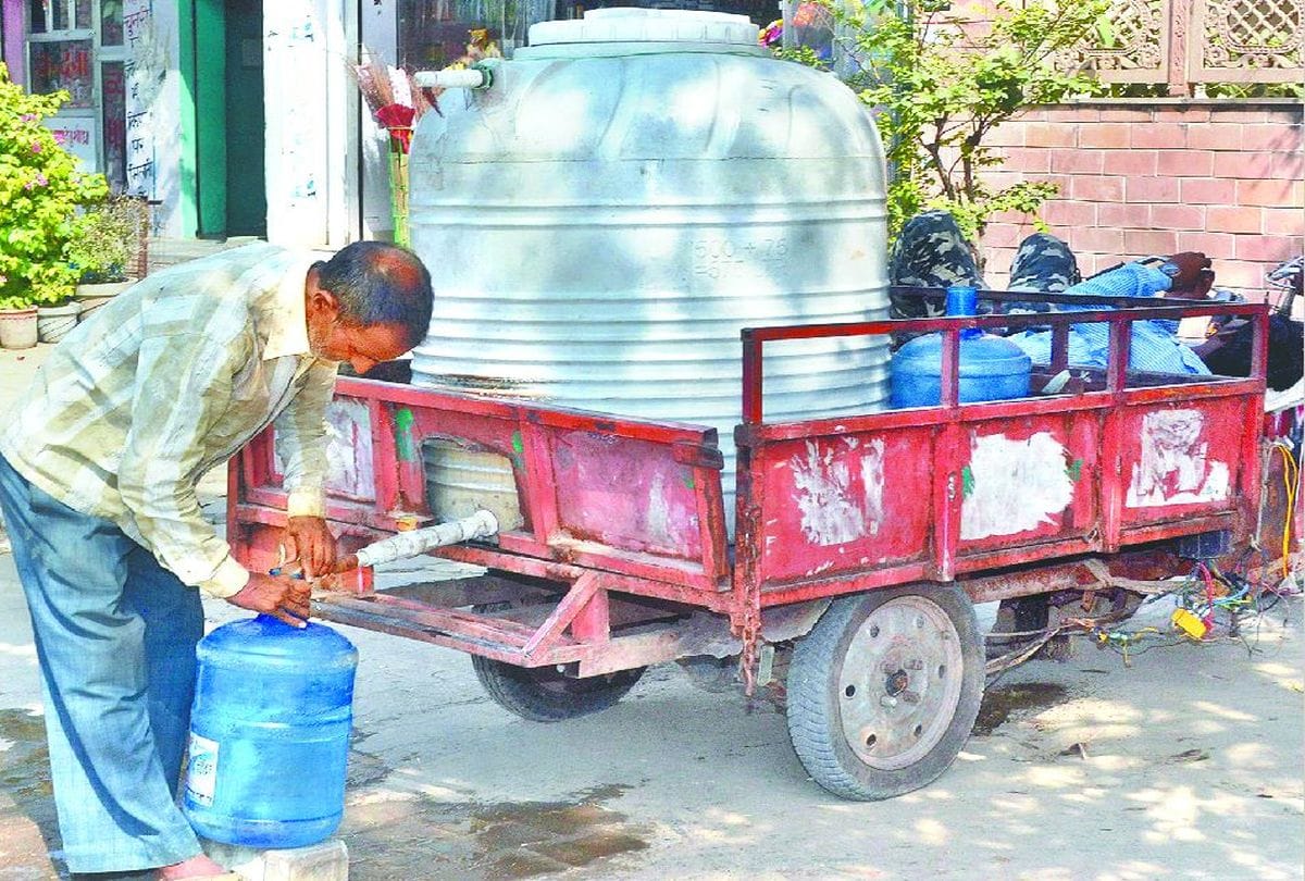 drinking water crisis in agra mathura