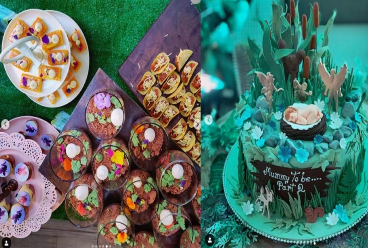 esha deol baby shower party photo second baby will come soon
