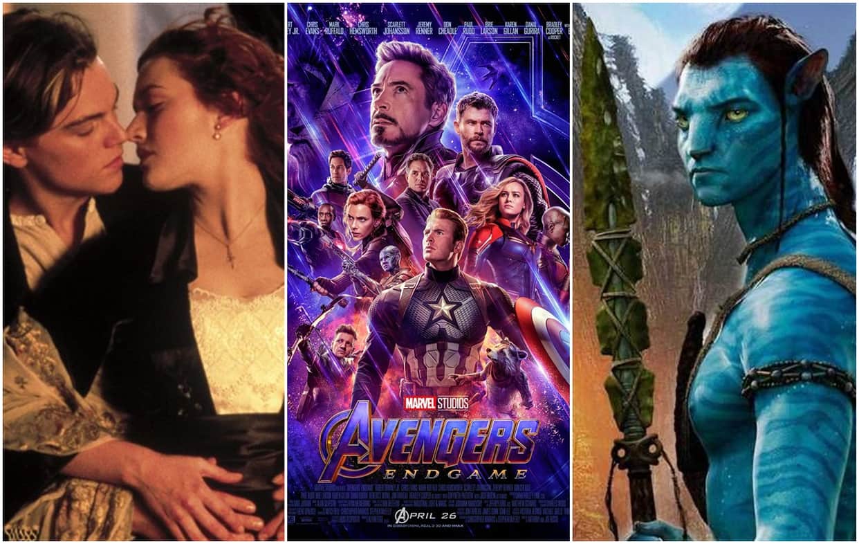 The world's top 5 highest grossing movies list avengers endgame is number 2