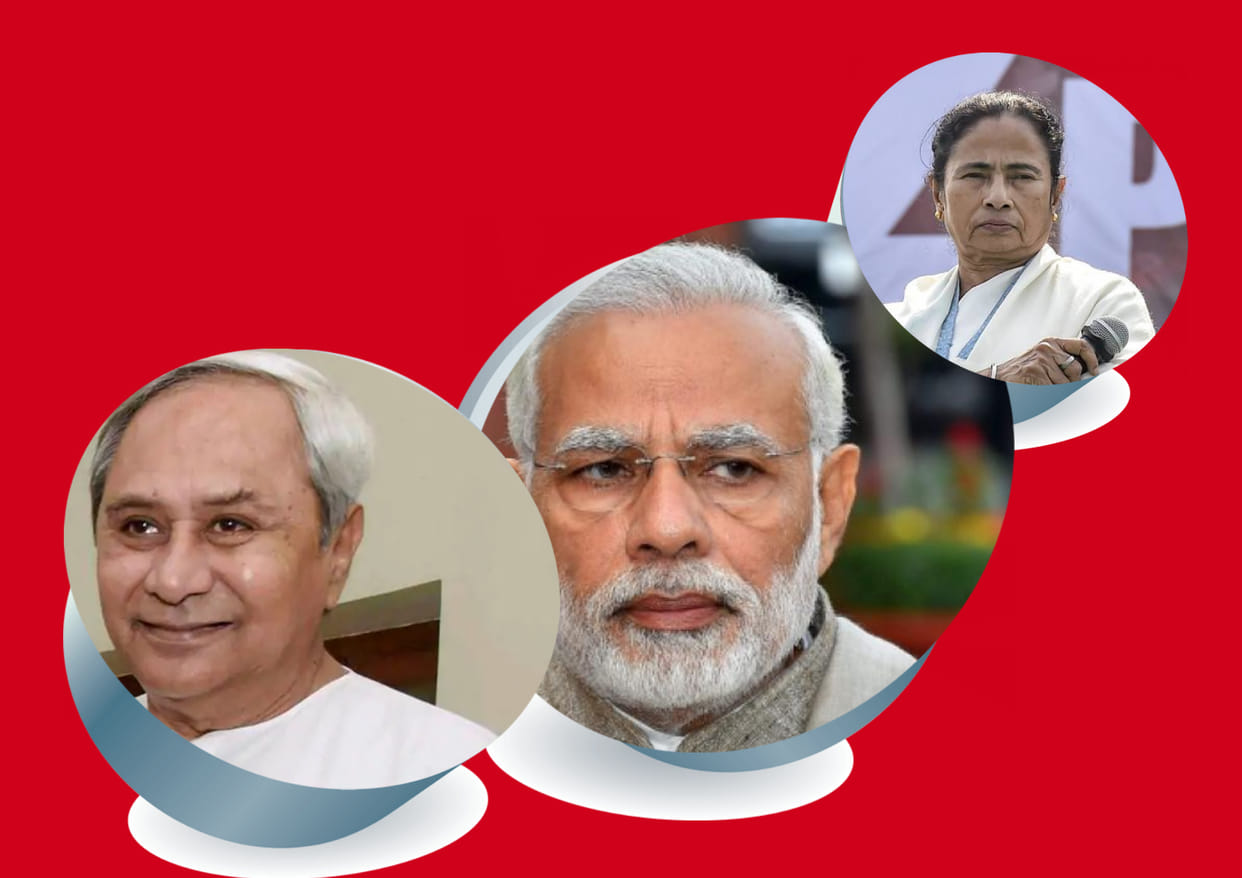 Lok sabha chunav 2019 PM Modi Praises Naveen Patnaik Conflict with Mamata Banerjee BJP TMC Fani