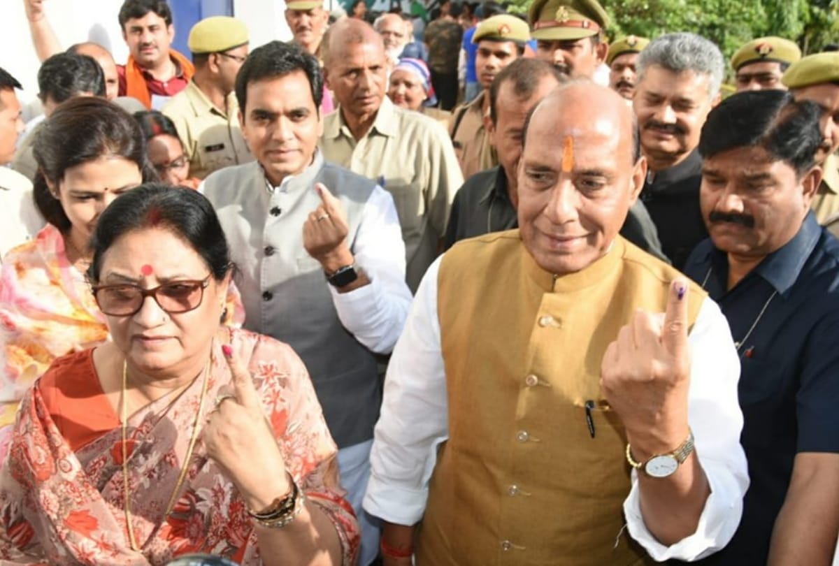 latest photos of lok sabha election 2019 in lucknow