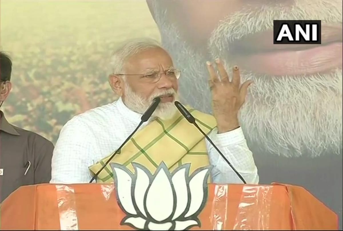 मोदी की जनसभा में भीड़ जुटाने की चुनौती