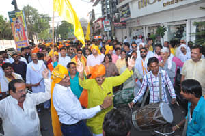 parshuram yatra walk in city