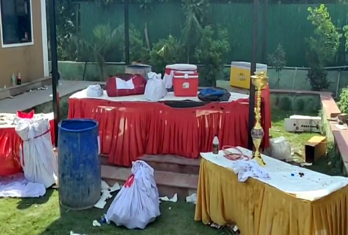 noida rave party inside truth on each table and in swimming pool girls were provided to men