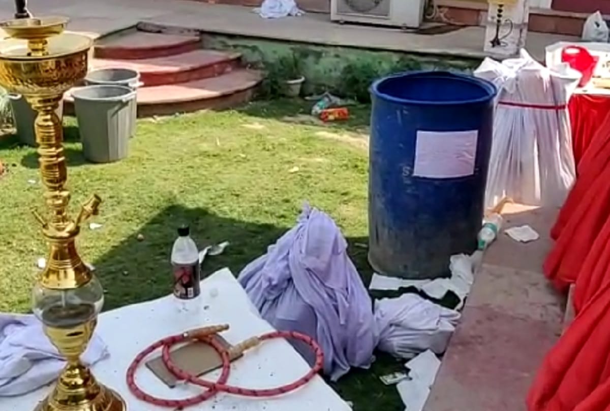noida rave party inside truth on each table and in swimming pool girls were provided to men