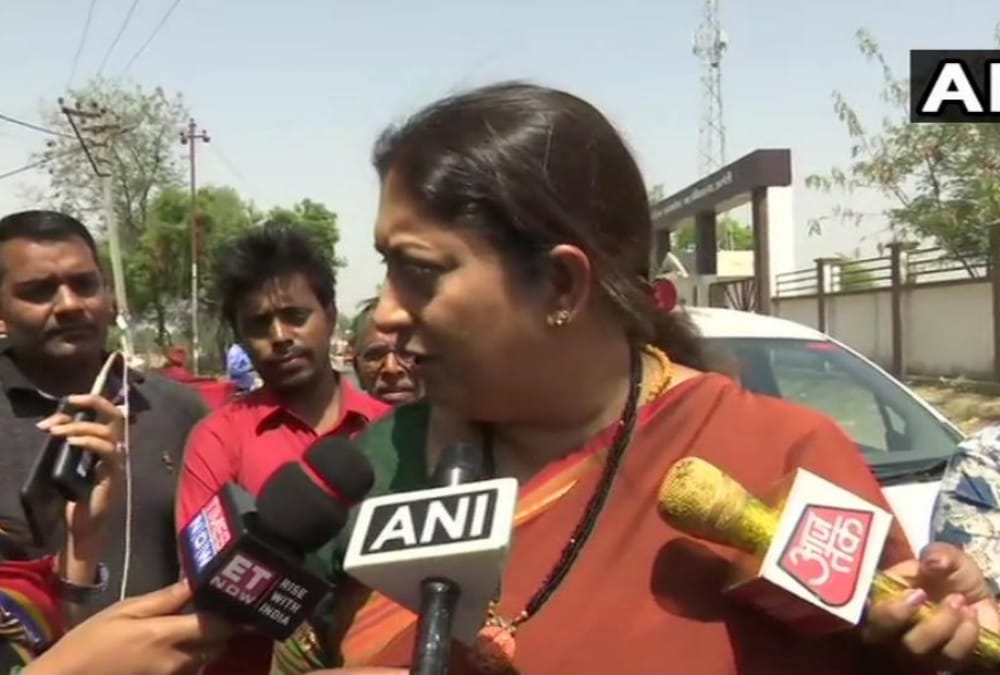 A woman was allegedly forced to vote for congress in Amethi.