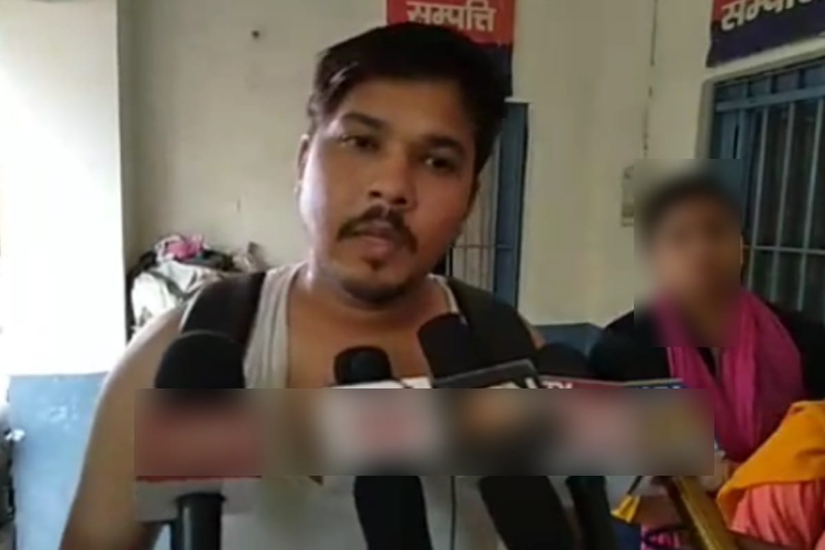 BJP leader dabangai on the road, allegations of indecency to women in Meerut