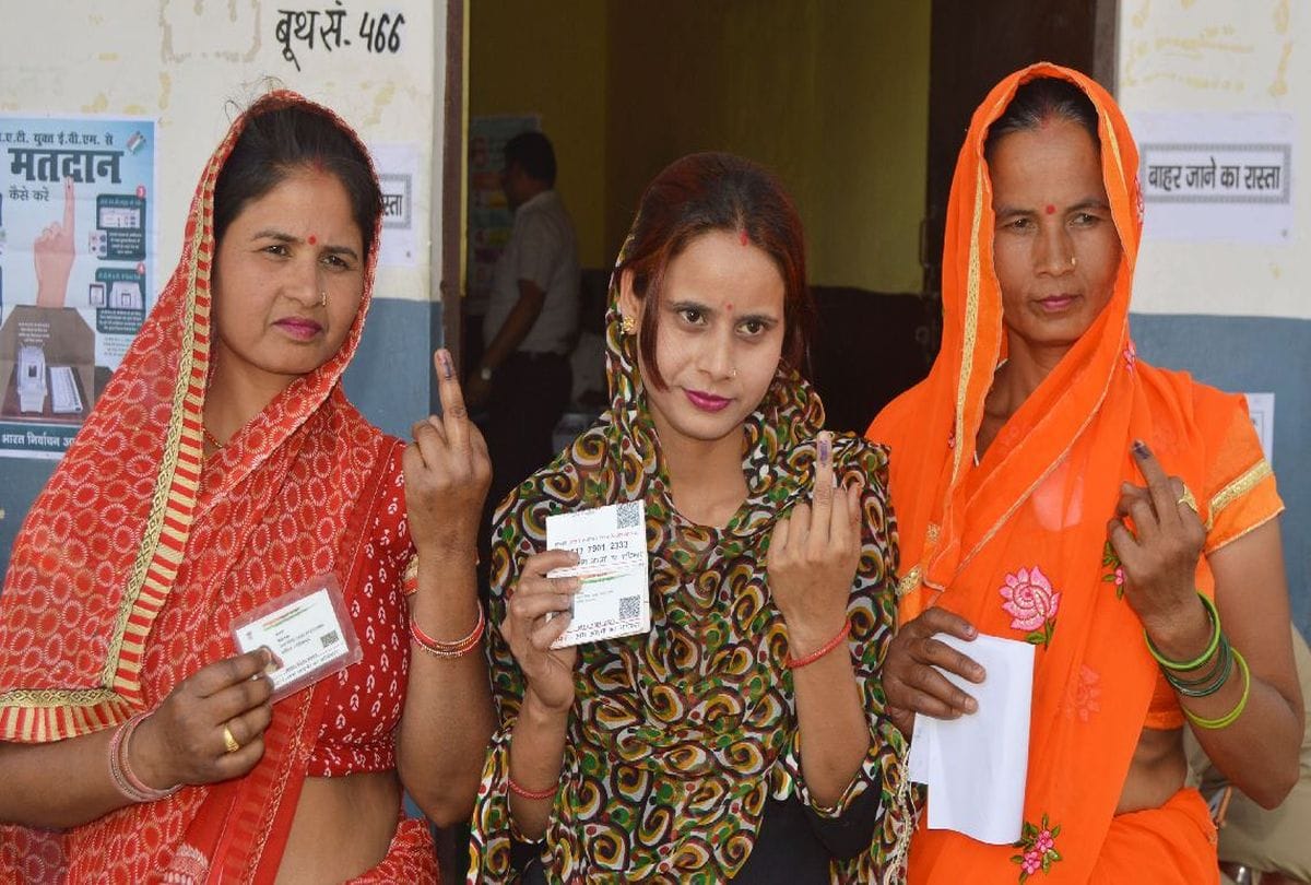 Half of population is far behind men in claim on the front in voting