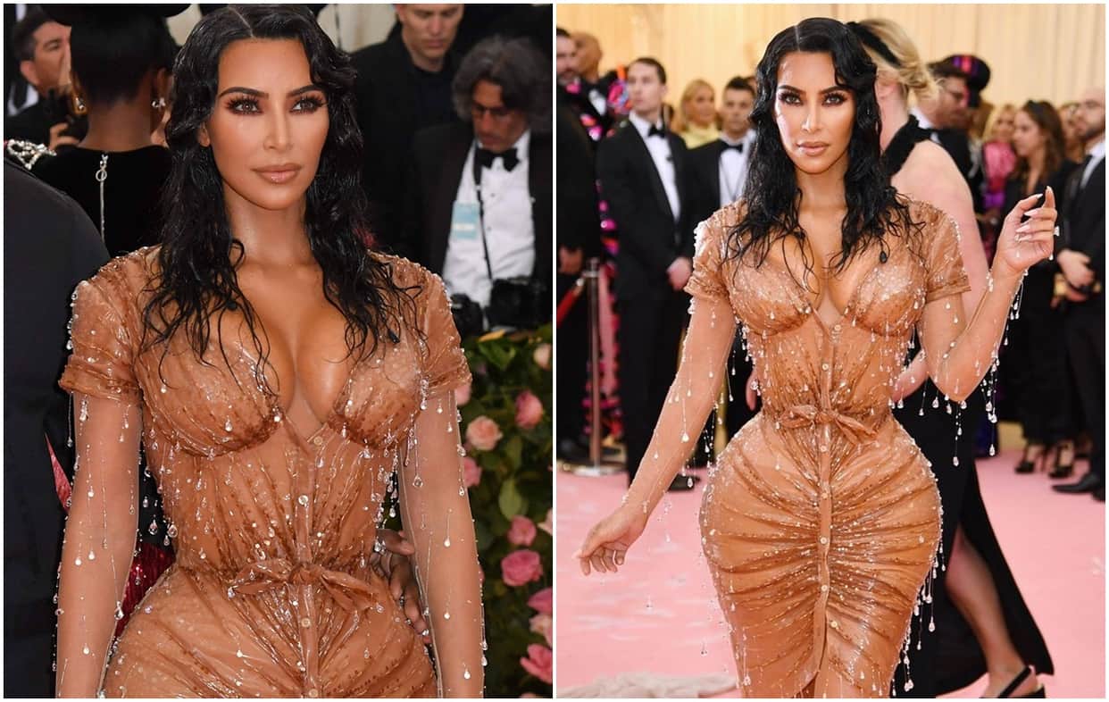 Kim Kardashian On 2019 Met Gala outfit