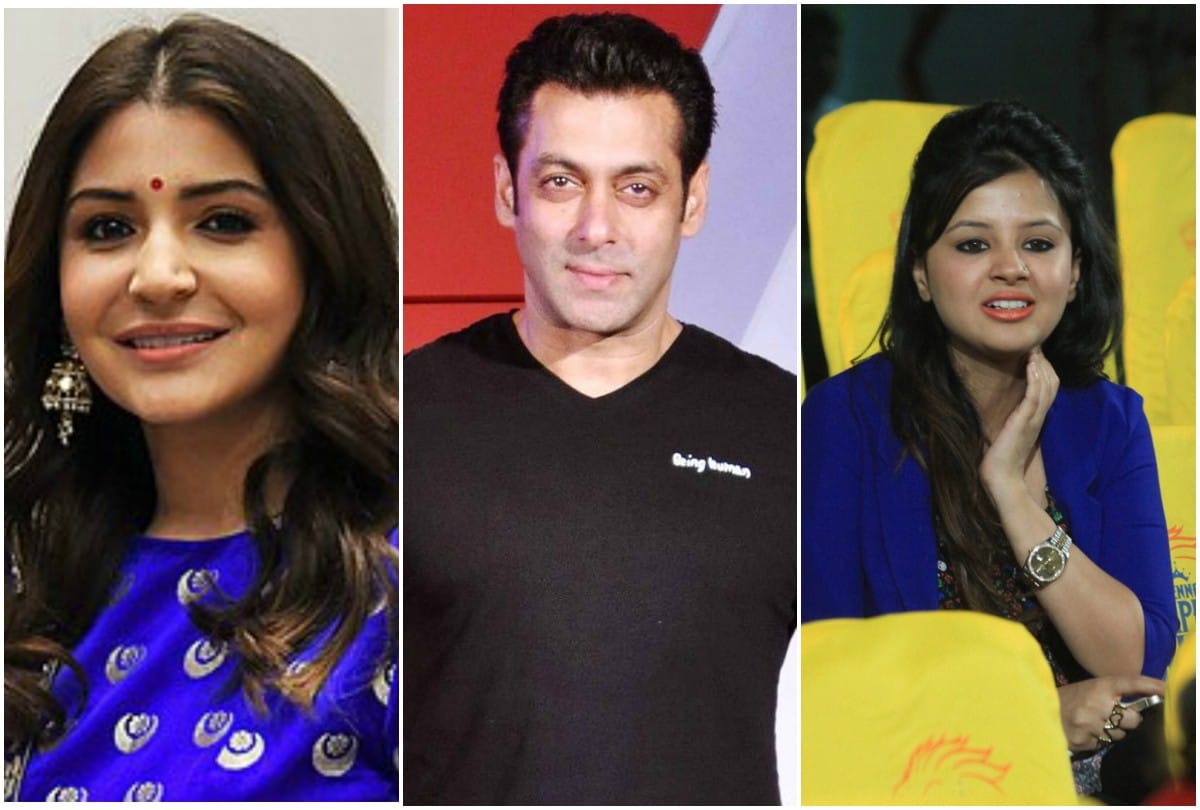 anushka sharma sakshi singh dhoni salman khan aamir khan karan   johar arjun kapoor tiger shroff these Celebrities Study In Same   School In Childhood