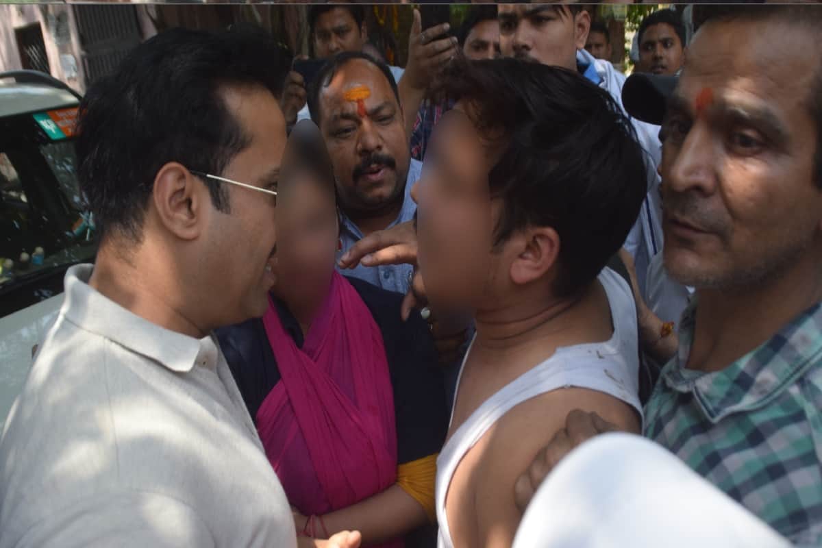 Bjp leader beaten a husband wife in Meerut, Police filed a case in pressure