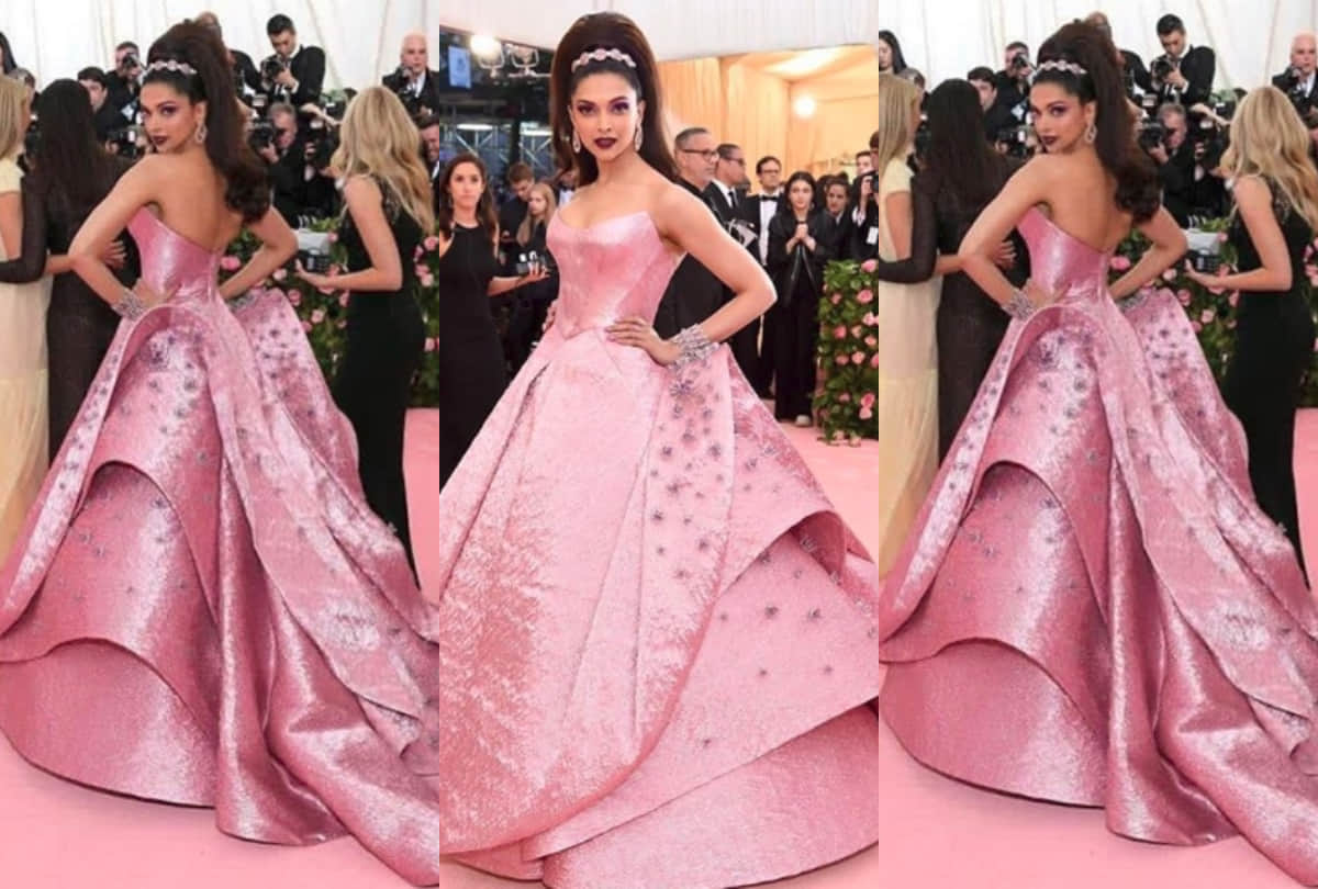 deepika padukone met gala 2019 princess look charms on red carpet