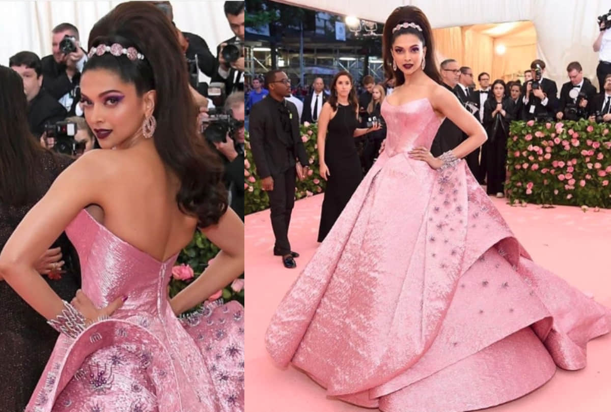 deepika padukone met gala 2019 princess look charms on red carpet