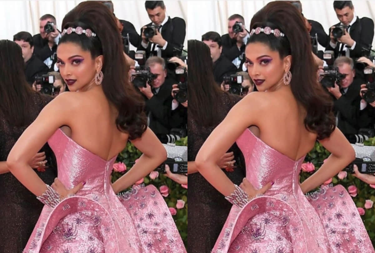 deepika padukone met gala 2019 princess look charms on red carpet