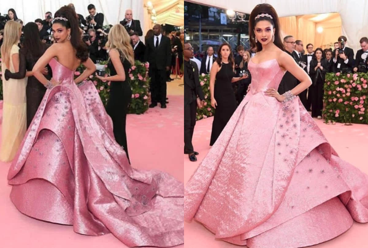 deepika padukone met gala 2019 princess look charms on red carpet