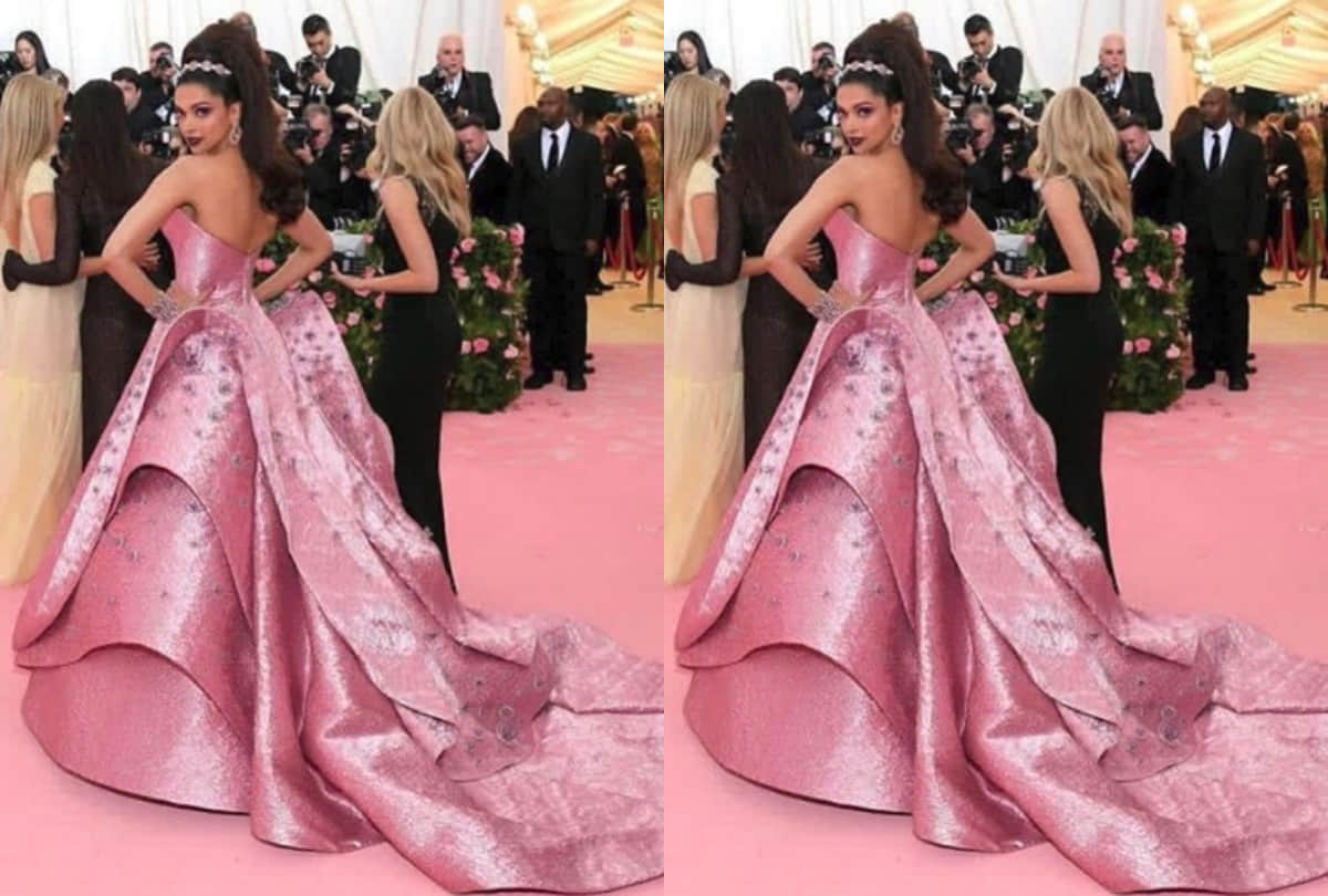 deepika padukone met gala 2019 princess look charms on red carpet