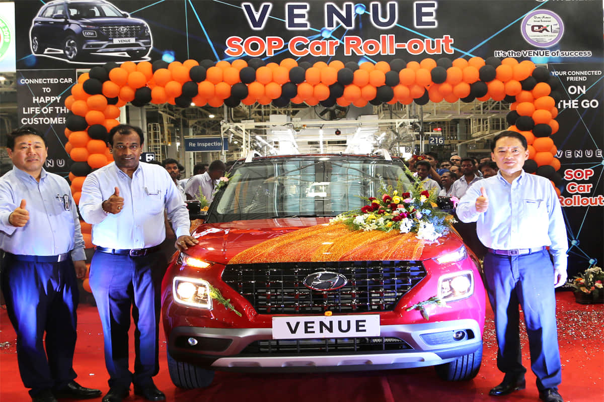 2019 Hyundai Venue production starts, launch on 21 May 2019