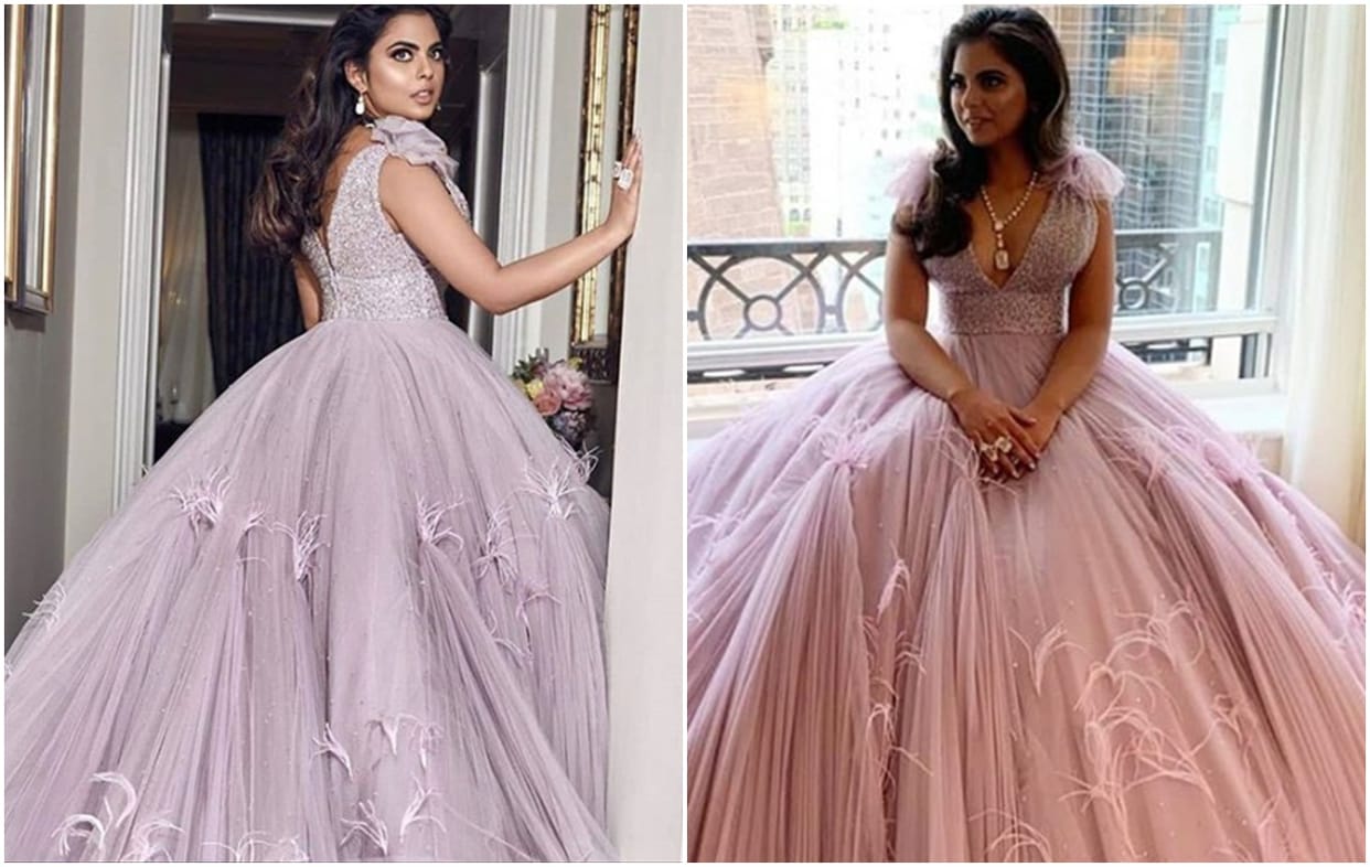 isha Ambani looks like a princess as she makes her debut at the MET Gala 2019