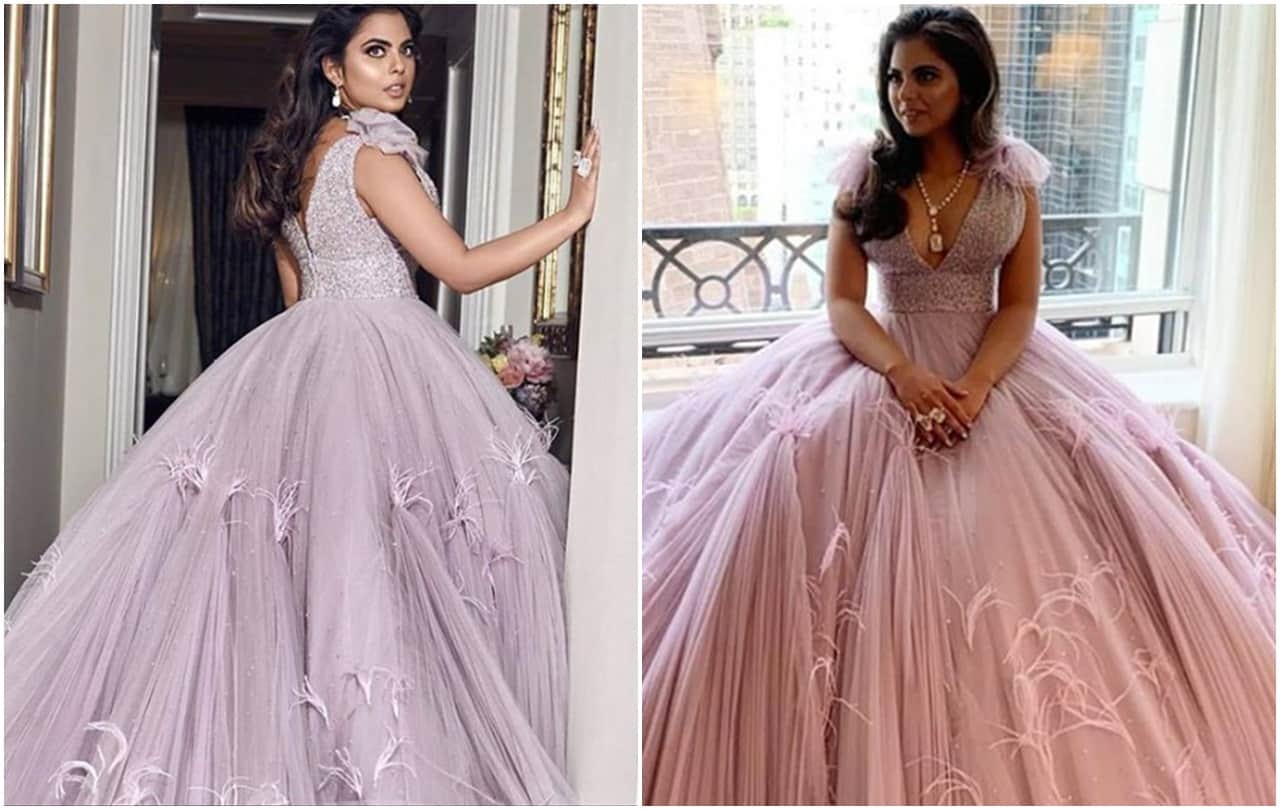 Met Gala 2019: Isha Ambani violet gown took 350 hours to create