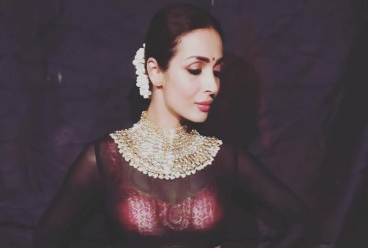 malaika arora impressed with desi look in kochi