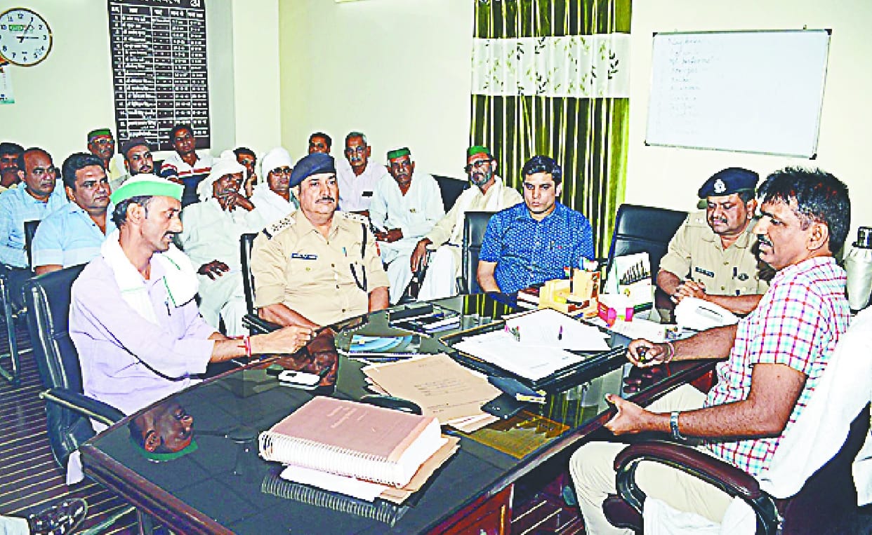 Bhakiyu raised problems of farmers