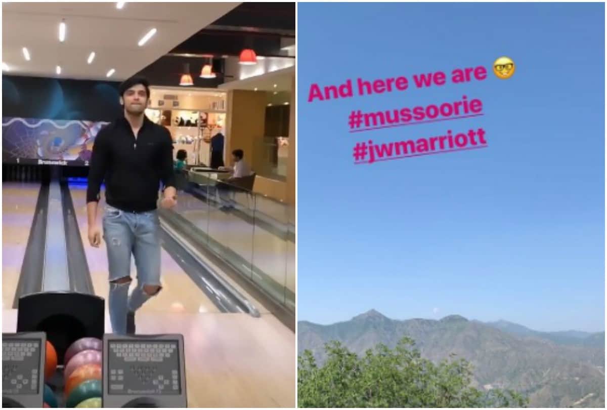 kasautii zindagii ki 2 actor Parth Samthaan celebrates Erica Fernandes birthday at Mussoorie