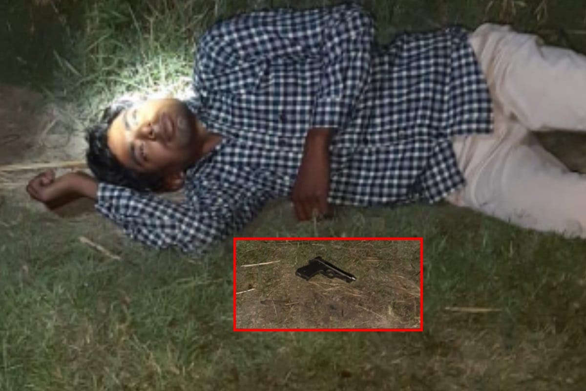 Badmash injured in police encounter in shamli, pistols and cartridges recovered, cop injured