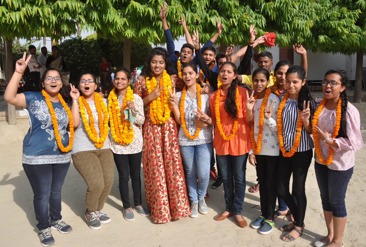 Anjana topped with 98.6% marks