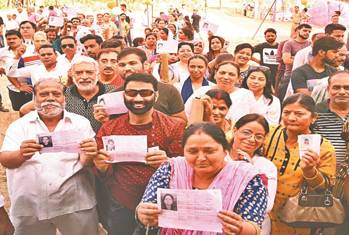 lok sabha elections 2019: Fifth Phase Election 57.33 Percentage voting in UP Election