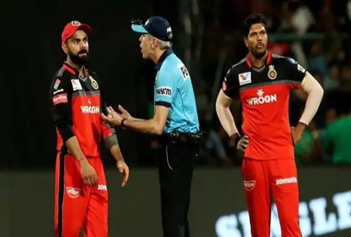 Biggest Fight of IPL history, After spat with Virat Kohli umpire nigel llong damages door
